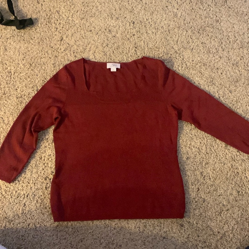 Women’s Loft quarter sleeve sweater